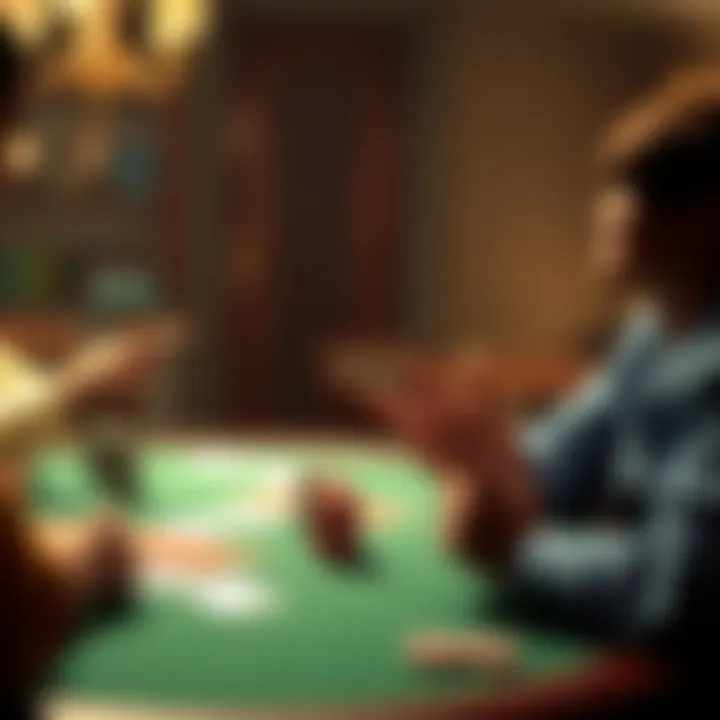 Gameplay Dynamics in Three-Player Spades Visual representation of gameplay dynamics in Spades