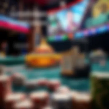 Socio-Economic Impacts of Casinos A detailed infographic representing the socio-economic impacts of casinos on local communities