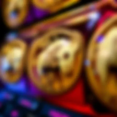 Close-up of Buffalo Gold game symbols, highlighting the intricate designs