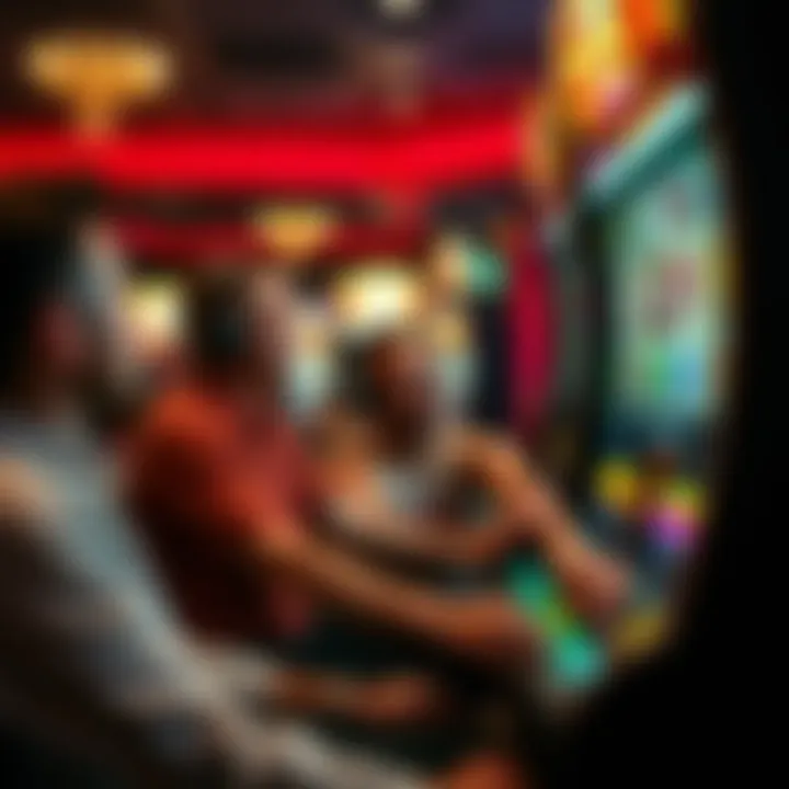 Player Experience with Caesars Free Slots Illustration of players enjoying Caesars Free Slots