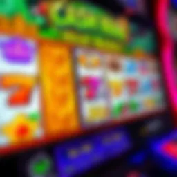 Detailed view of the Cash Man slot machine interface showcasing vibrant graphics and symbols.