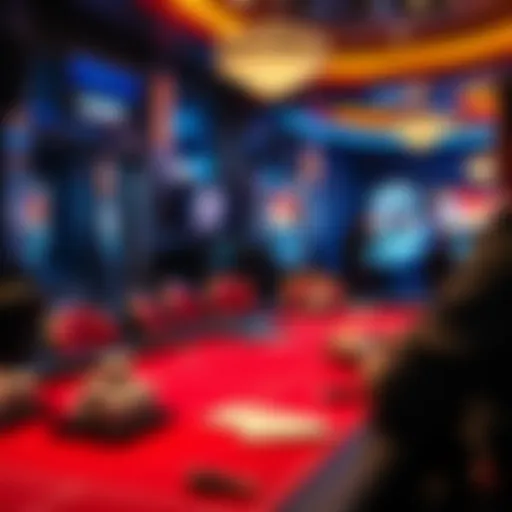 Overview of ClubGG poker interface