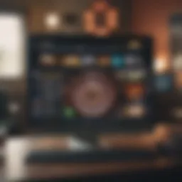 Overview of online betting interface