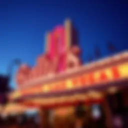 Exterior view of Bally's Las Vegas showcasing its iconic signage