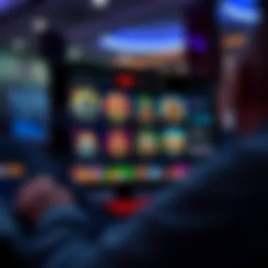 An online casino interface highlighting various games available