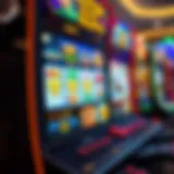 A vibrant online slot machine interface showcasing various themes.