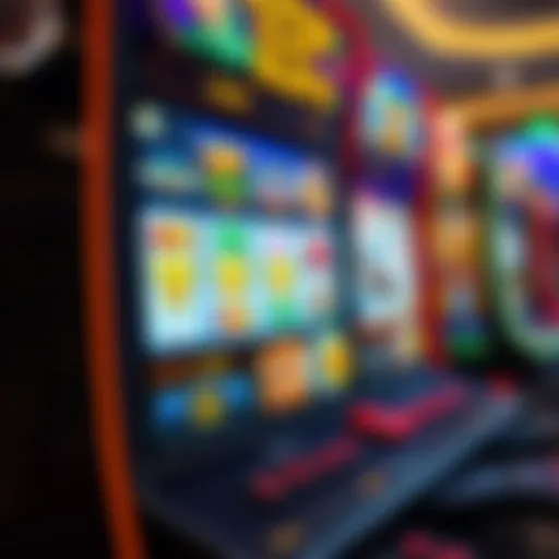 A vibrant online slot machine interface showcasing various themes.