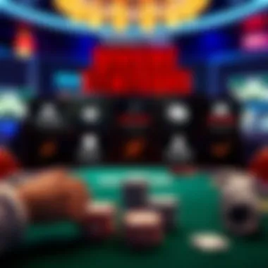 Diverse Poker Strategies Overview Graphic showing various poker strategies