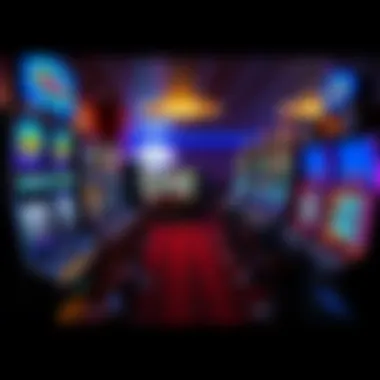 An array of classic and modern slot machines in a land-based casino setting