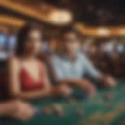 Visual representation of online gambling through Google interfaces