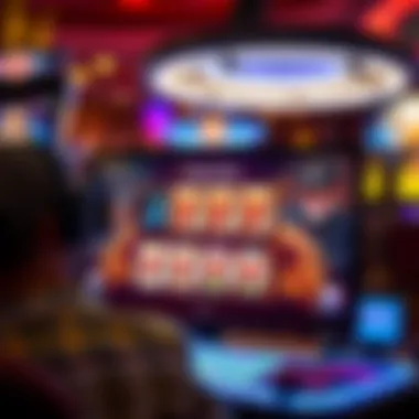 The Future of Slot Gaming: Virtual Reality Experience Virtual interface showcasing online slot gaming