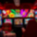 Vibrant online casino interface showcasing diverse games
