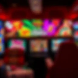 Vibrant online casino interface showcasing diverse games