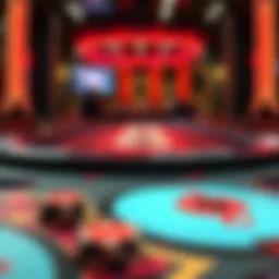 Kama Games poker table with digital interface