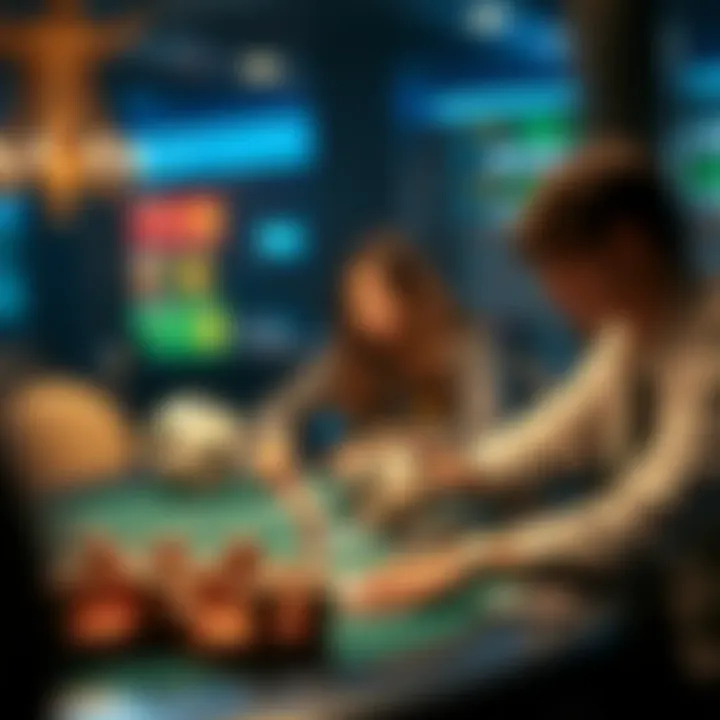 Traditional Gaming Rewards An engaging snapshot of traditional gaming methods that provide financial rewards.