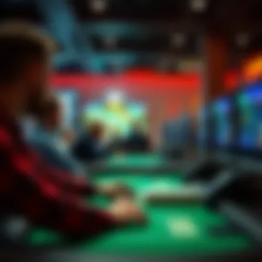 Interactive Online Tournament Engagement Players engaged in an interactive online tournament environment