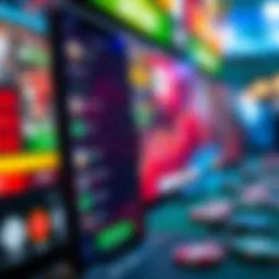 User interface of a popular sports betting app