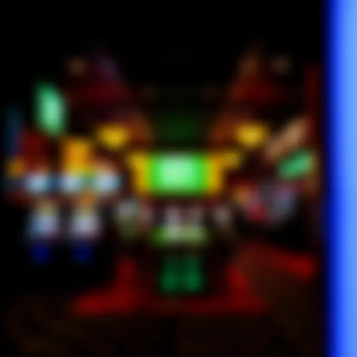 An engaging atmosphere within Tap MGM Grand highlighting its unique features