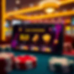 Engaging mobile gaming interface showcasing cash rewards