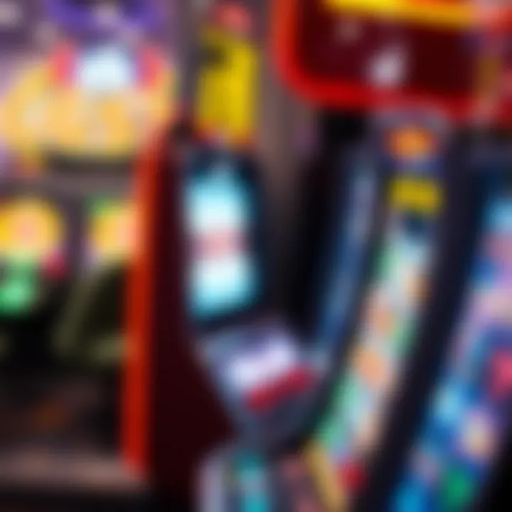 Innovative Slot Machine Technology A close-up of an innovative slot machine featuring advanced technology