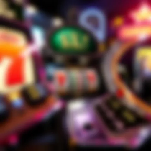 Classic slot machine showcasing traditional symbols