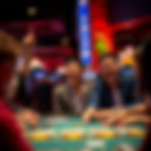 Celebration of a significant win at Motor City Casino