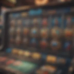 Vibrant online slot game interface