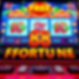 Vibrant graphics of the Free 88 Fortune Slot Game interface