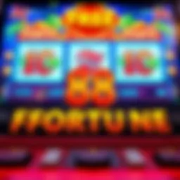 Vibrant graphics of the Free 88 Fortune Slot Game interface