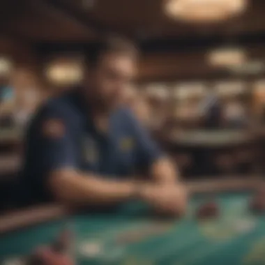 Historical memorabilia showcasing Michigan's poker heritage