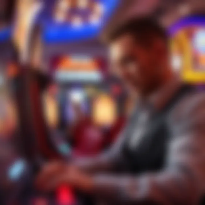 Maximizing Slot Game Features and Bonuses A strategic player analyzing slot game features and bonuses