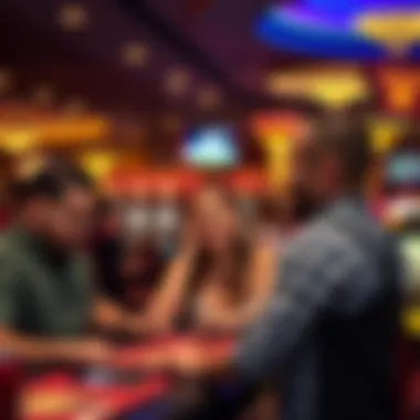 Casino guests enjoying a game at Hollywood Casino Columbus