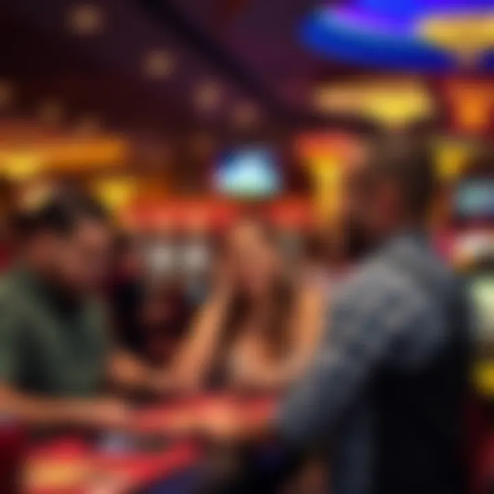 Casino guests enjoying a game at Hollywood Casino Columbus