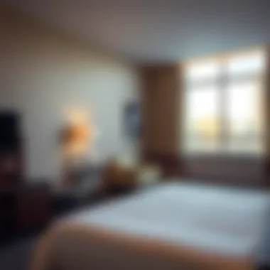 Modern Comfort in Guest Accommodations Comfortable guest room with modern amenities