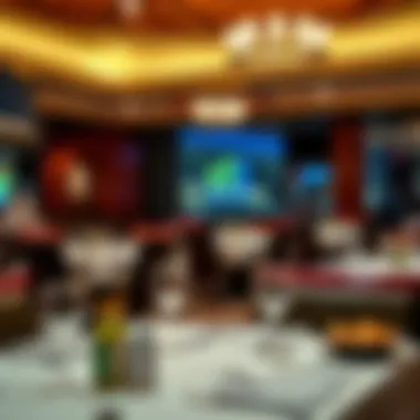 Culinary Delights at Local Hotels Dining area featuring diverse culinary options