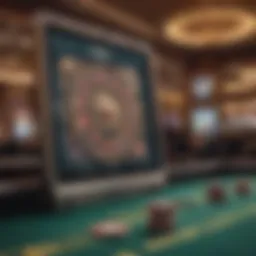 Dynamic online casino interface showcasing various games