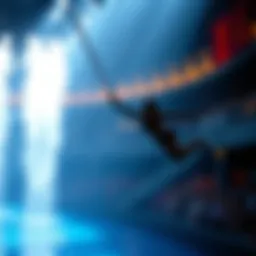 The breathtaking aquatic performance at Le Rêve