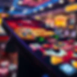 LuckyLand app interface showcasing gaming options