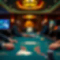 Strategic Gameplay at a Blackjack Table