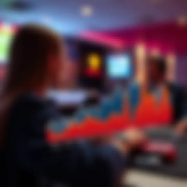 Emerging Trends in Sports Betting A graph depicting user engagement trends in sports betting