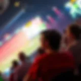 Dynamic atmosphere of PointsBet Sports Bar during a game