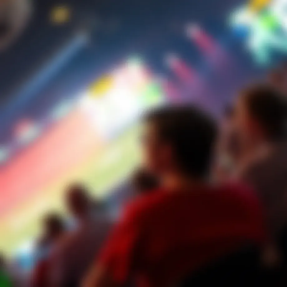 Dynamic atmosphere of PointsBet Sports Bar during a game