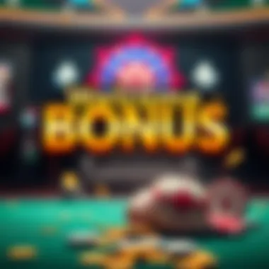 Welcome Bonus Illustration An enticing welcome bonus graphic to attract new players