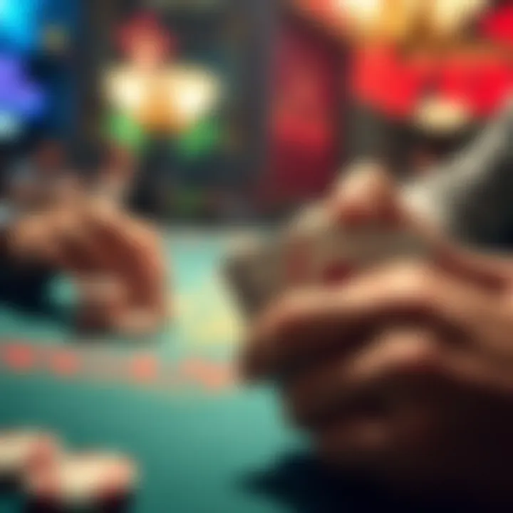 Responsible gaming practices illustrated in a visually appealing manner