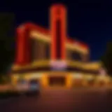 Exterior view of Rivers Casino showcasing expansion developments