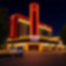 Exterior view of Rivers Casino showcasing expansion developments