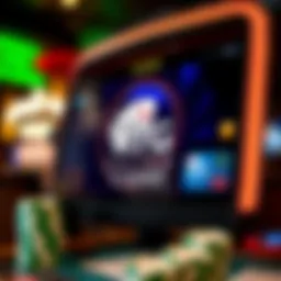 Visual representation of RTG online casino interface