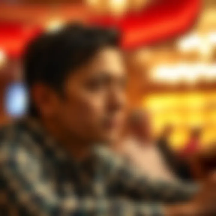 A person contemplating their choices with a thoughtful expression.