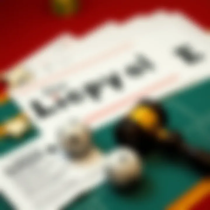 Understanding the Legal Framework of Online Lottery Legal documents related to online gambling