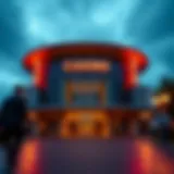Exterior view of the new casino in Philadelphia showcasing modern architecture